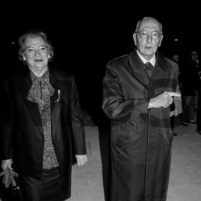 Giorgio Napolitano e la moglie Clio Maria Bittoni - © Maurizio Distefano