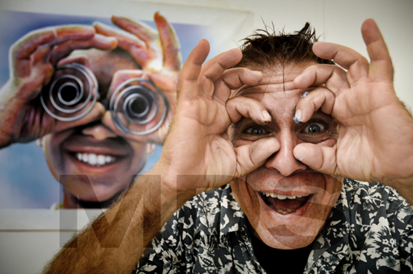 Rami Meiri, street artist - © Maurizio Distefano